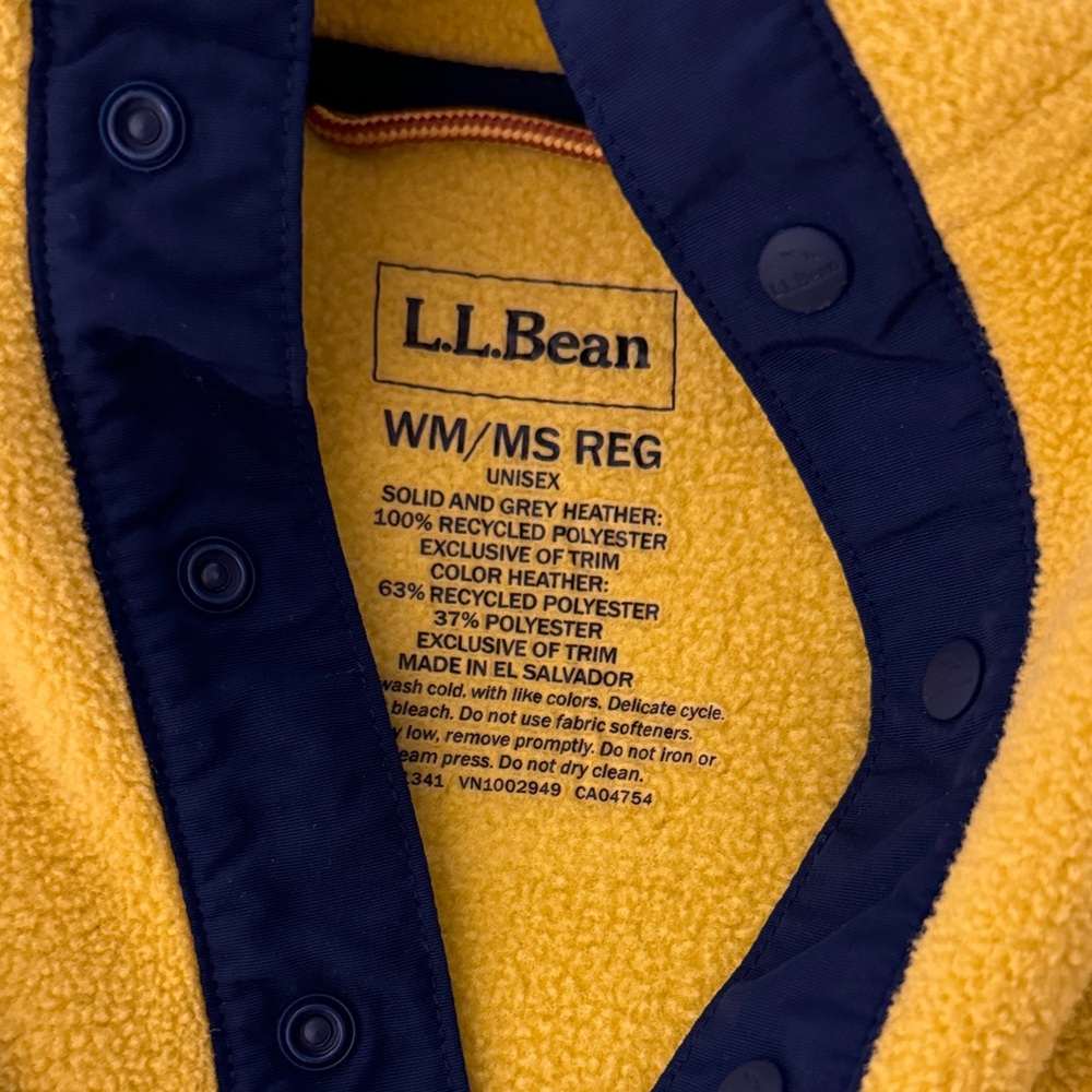 L.L. Bean Golden Fleece with Navy Trim - Picture 2 of 6